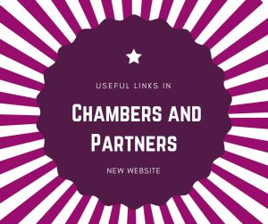 Links in Chambers and Partners new website new website