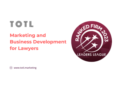 TOTL ranked in Leaders League Latin America legal marketing